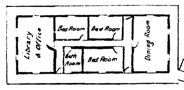 Living quarters on Rodd Island