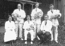 [Group photo, 'Royal Women's Hospital 1917']