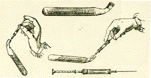 Vaccination syringes