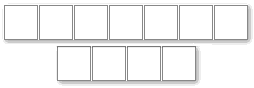 11 boxes to write the left over letters in