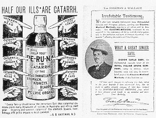image - half our ills are catarrh - 44K